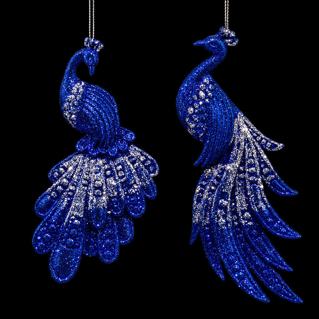 АКЦИЯ Цена за 1 шт. Украшение ErichKrause Decor Павлин индиго 15.5см
