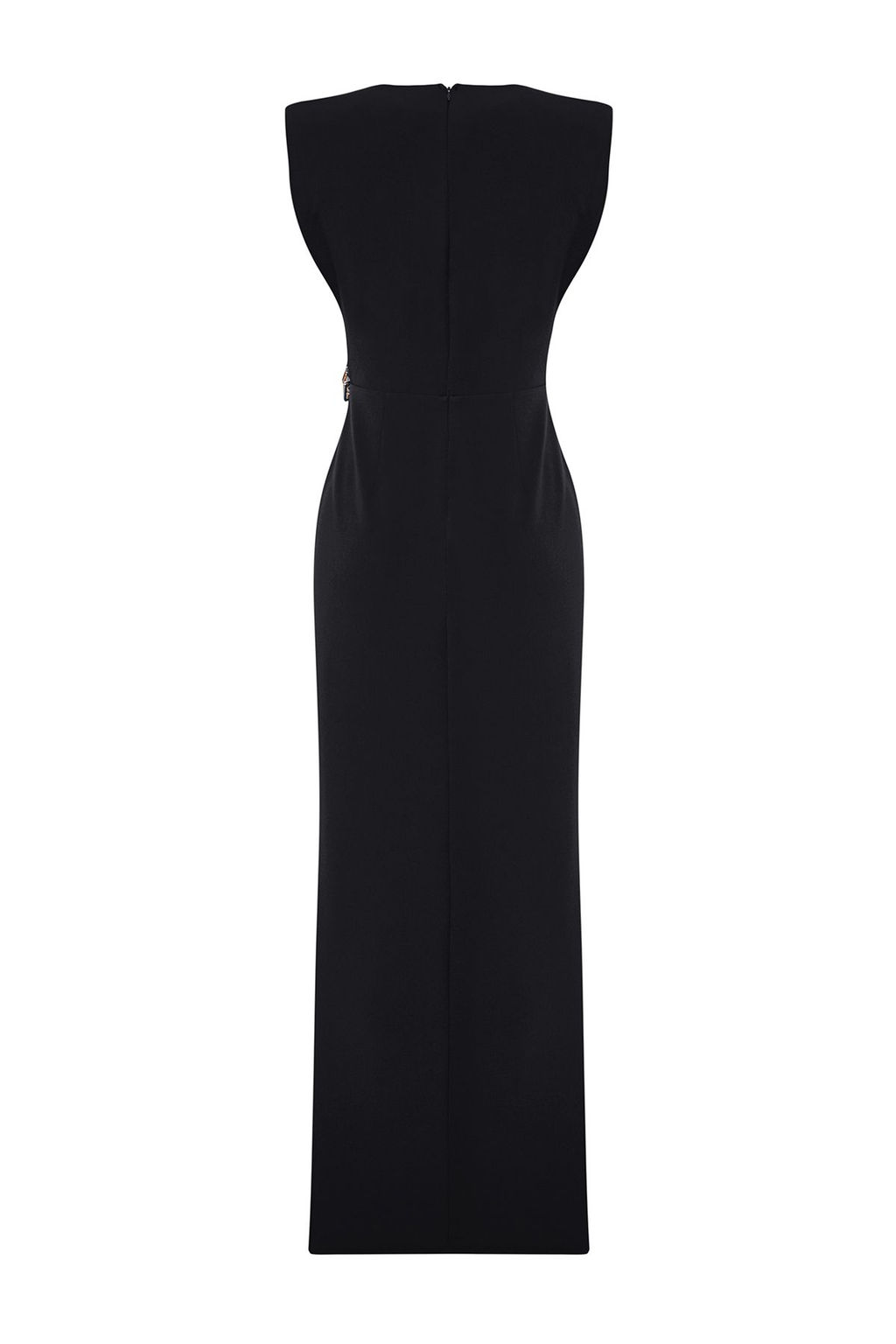 TRENDYOLMILLA Siyah Vucuda Oturan Astars?z Uzun S?k Abiye & Mezuniyet Elbise TPRSS25AE00018  фото 8