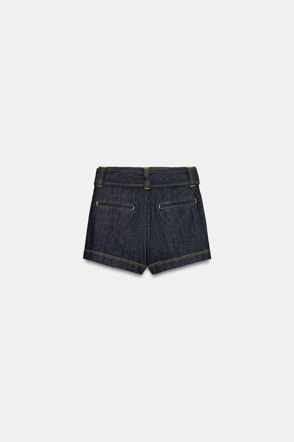 FALDA PANTAL?N Z1975 CRUZADA CINTUR?N / Azul - Zara фото 7