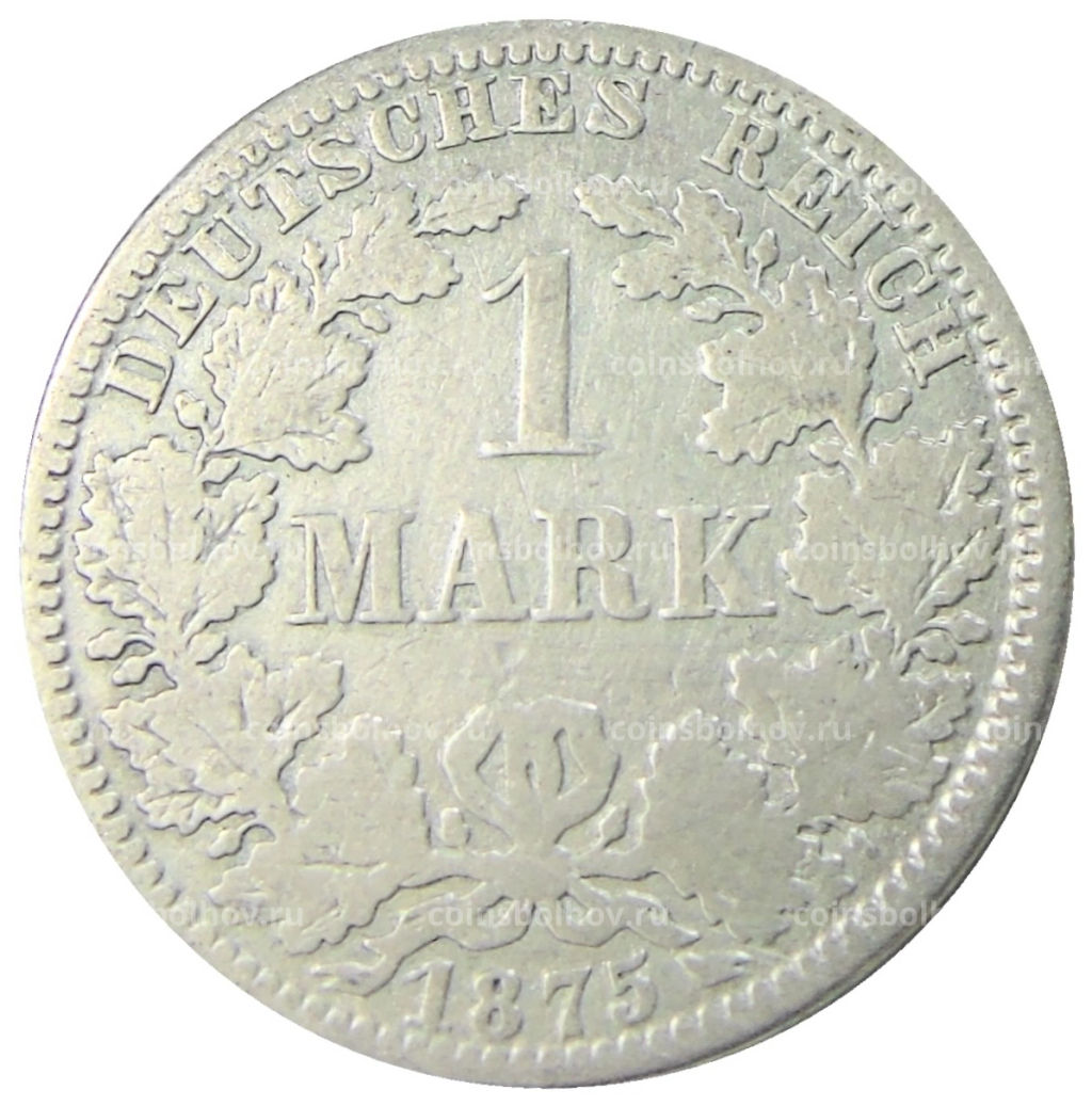 1 марка 1875 года A Германия