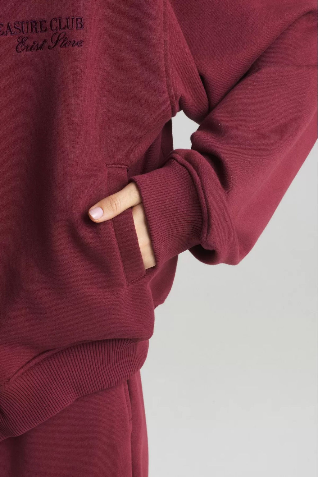 Худи ZIP Wine