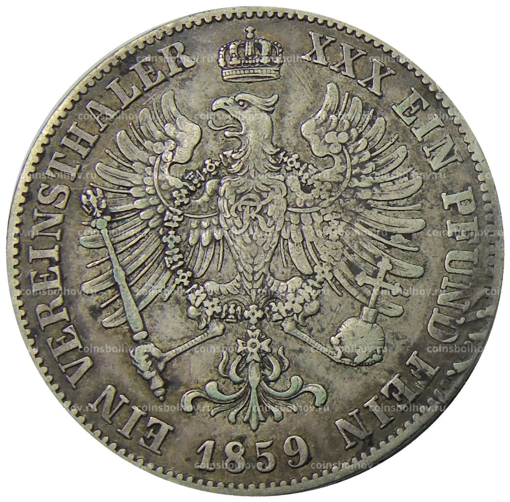1 союзный телер 1859 года A Германские государства  Пруссия