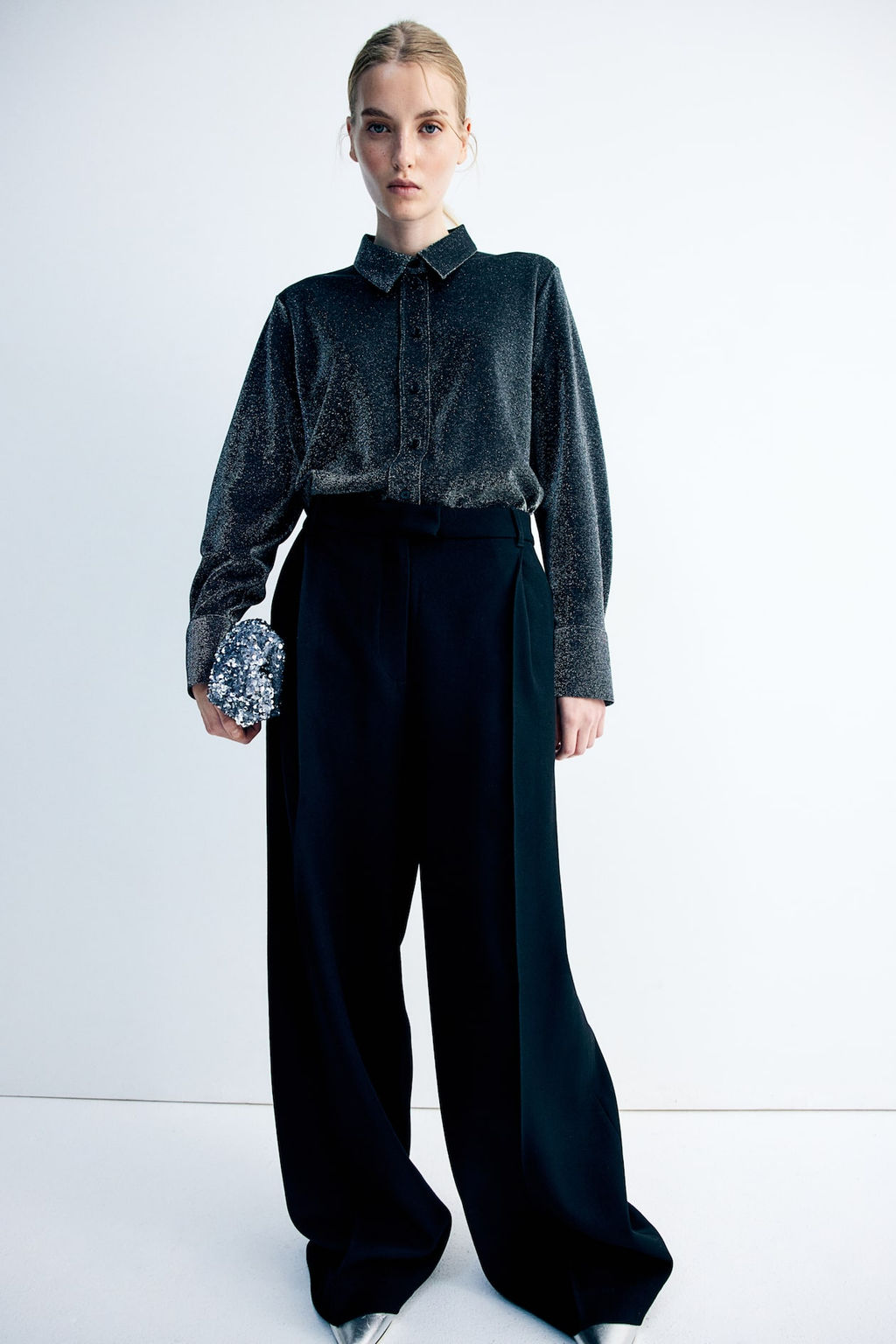 Camisa brillante - H&m фото 2