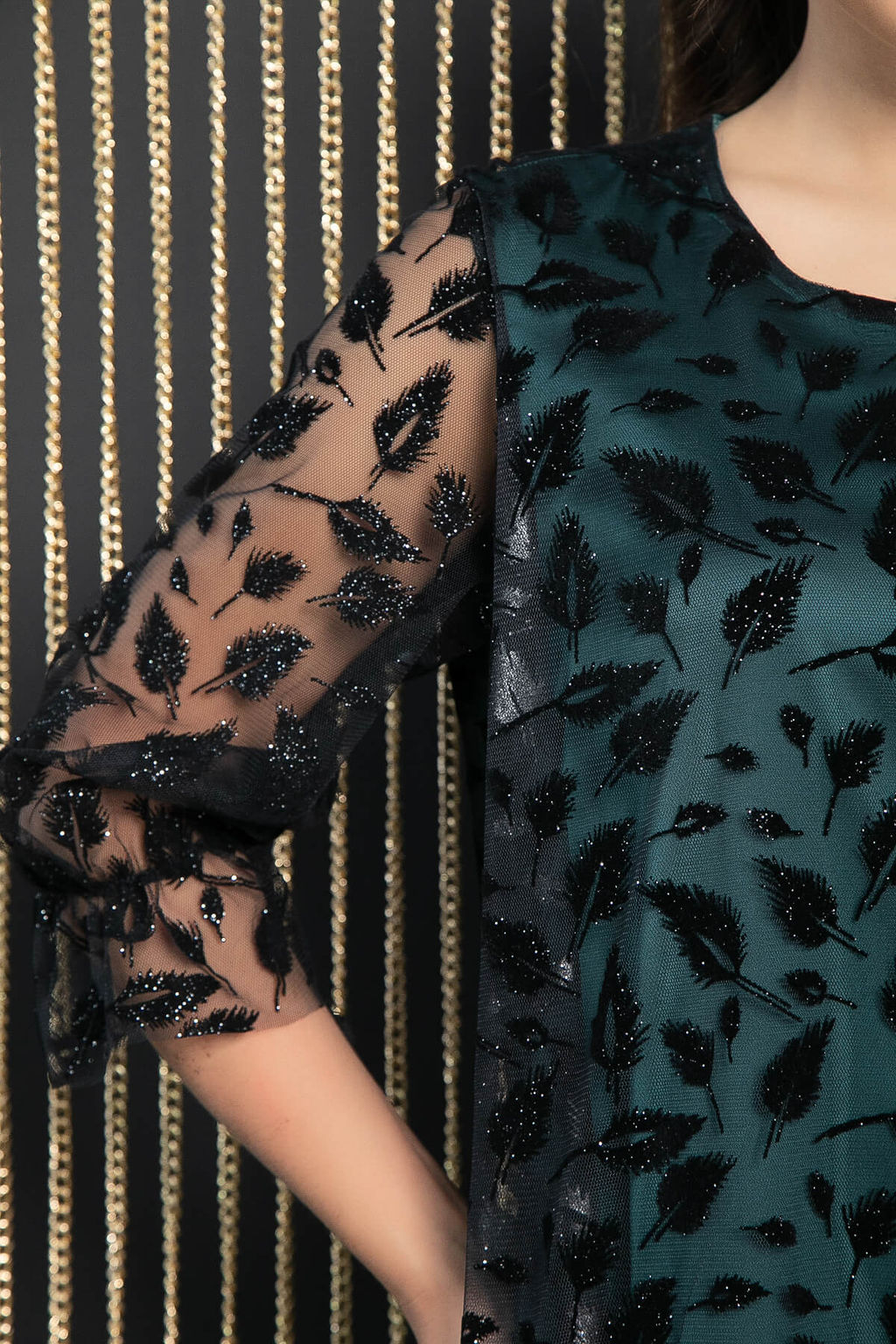 Платье Эйва (зеленое) П11512 - Lt collection фото 3