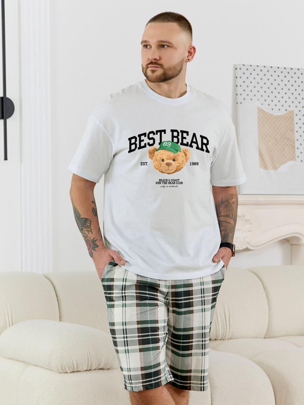 Костюм мужской Мишель-7 из хлопка - Виотекс фото 7