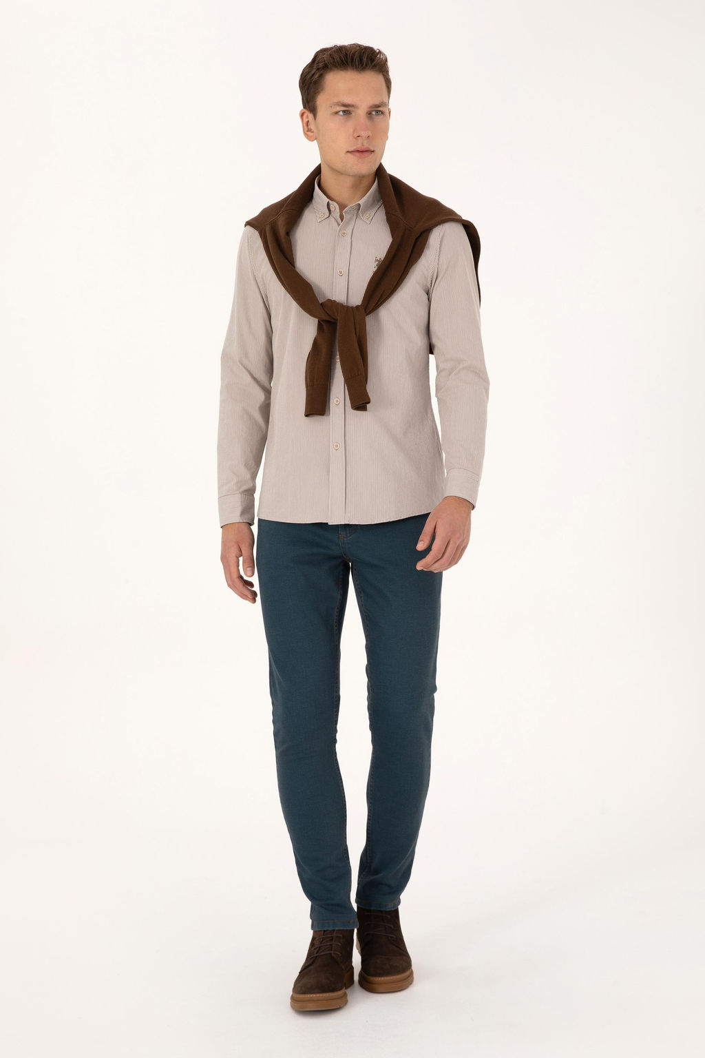 Erkek Ta_ Uzun Kollu G_mlek - U.s. polo assn фото 4