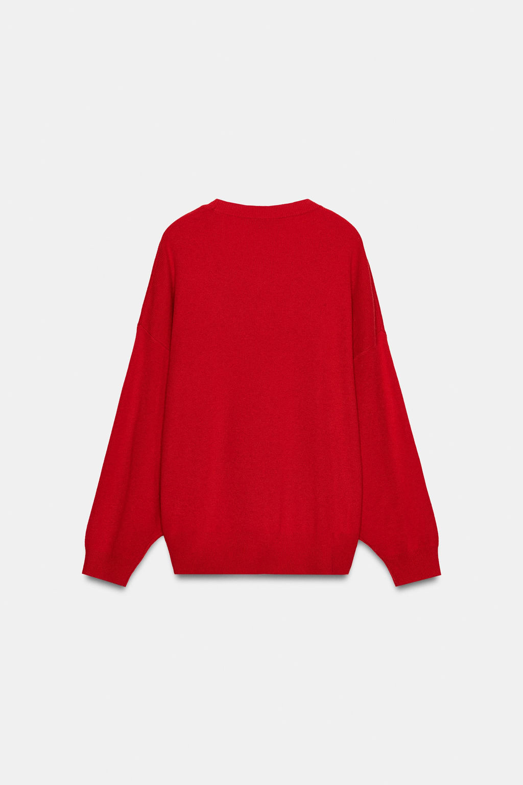 DEEP NECK KNIT JUMPER - Zara фото 8