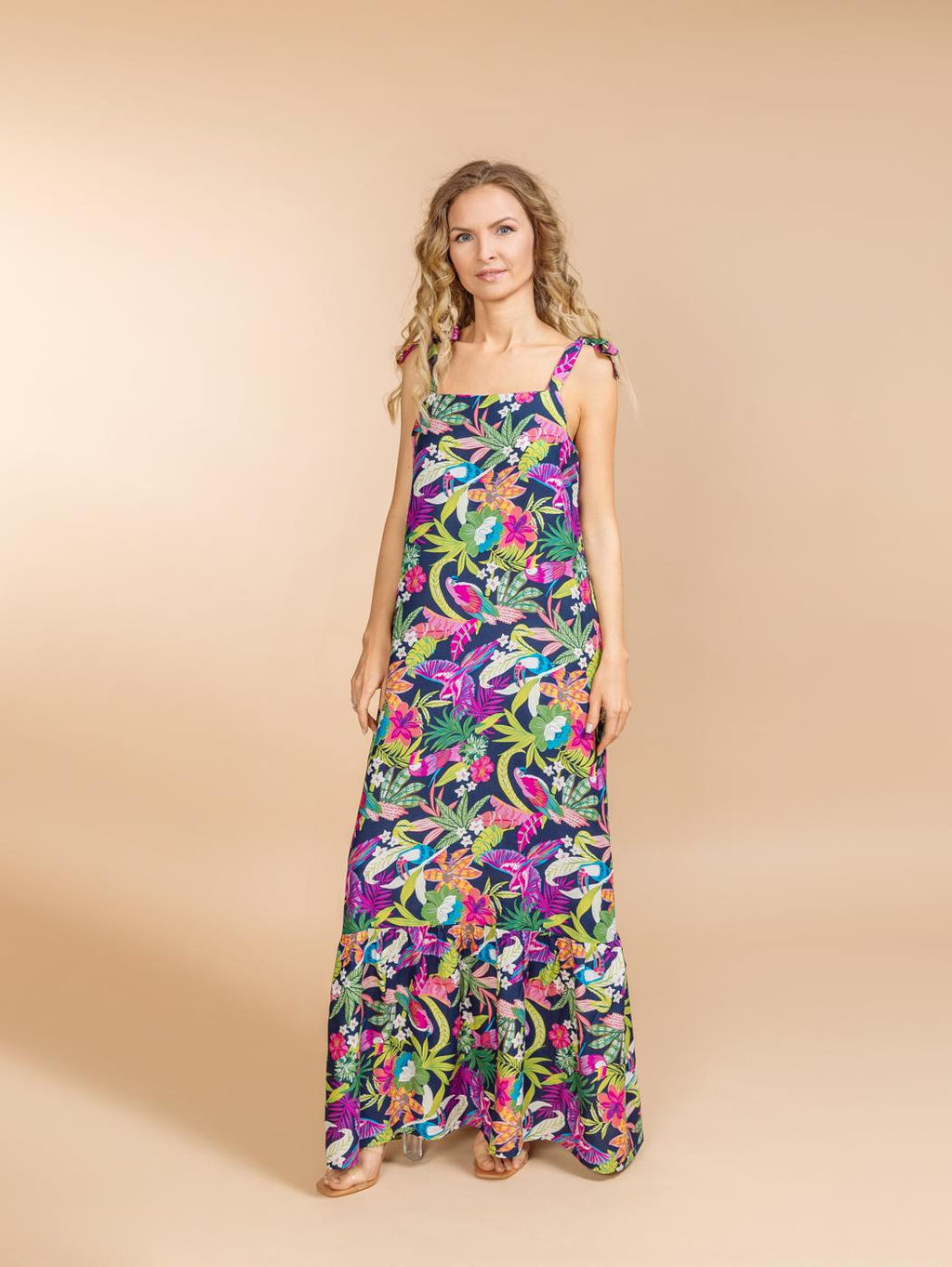 Платье (вискоза) №25-217-2 - Ганг фото 2