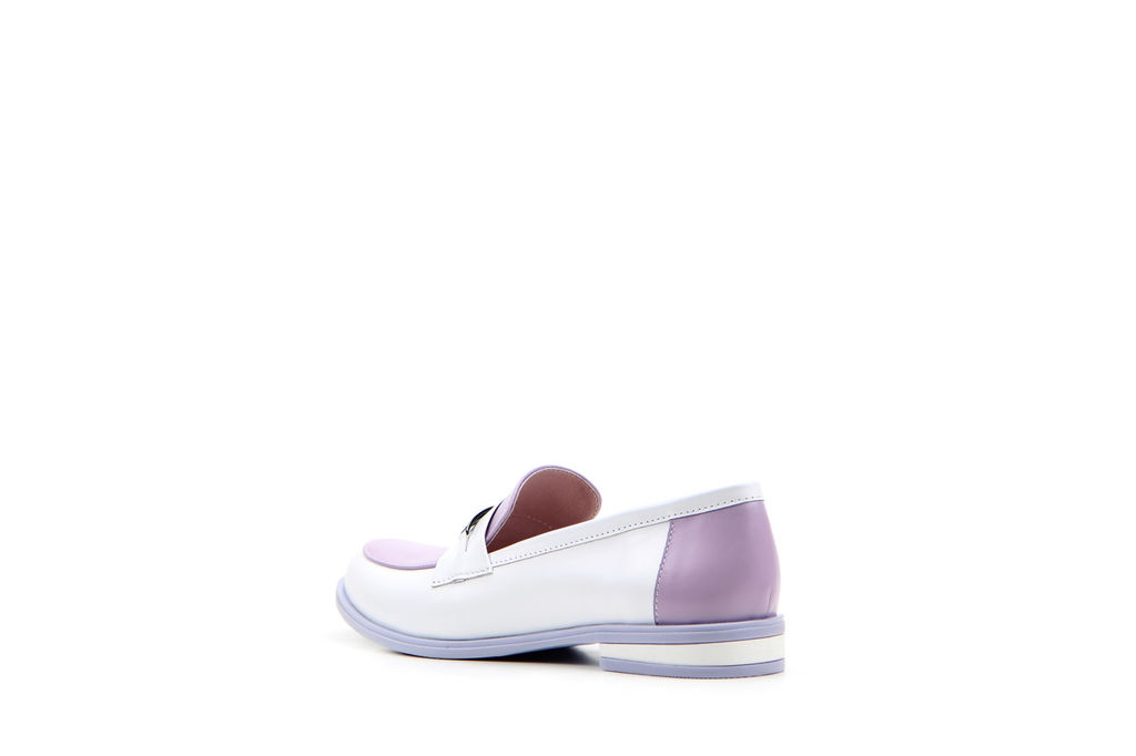 Лоферы туфли 117.madonnal.white-lilac