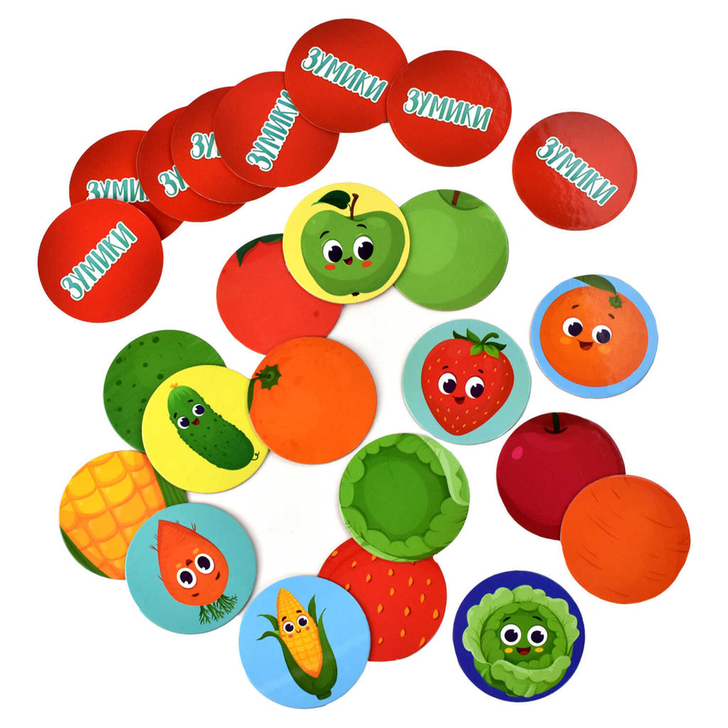 Карточки с картинками для детей. Серия Зумики арт. 58471 ФРУКТЫ И ОВОЩИ - Феникс+ фото 4