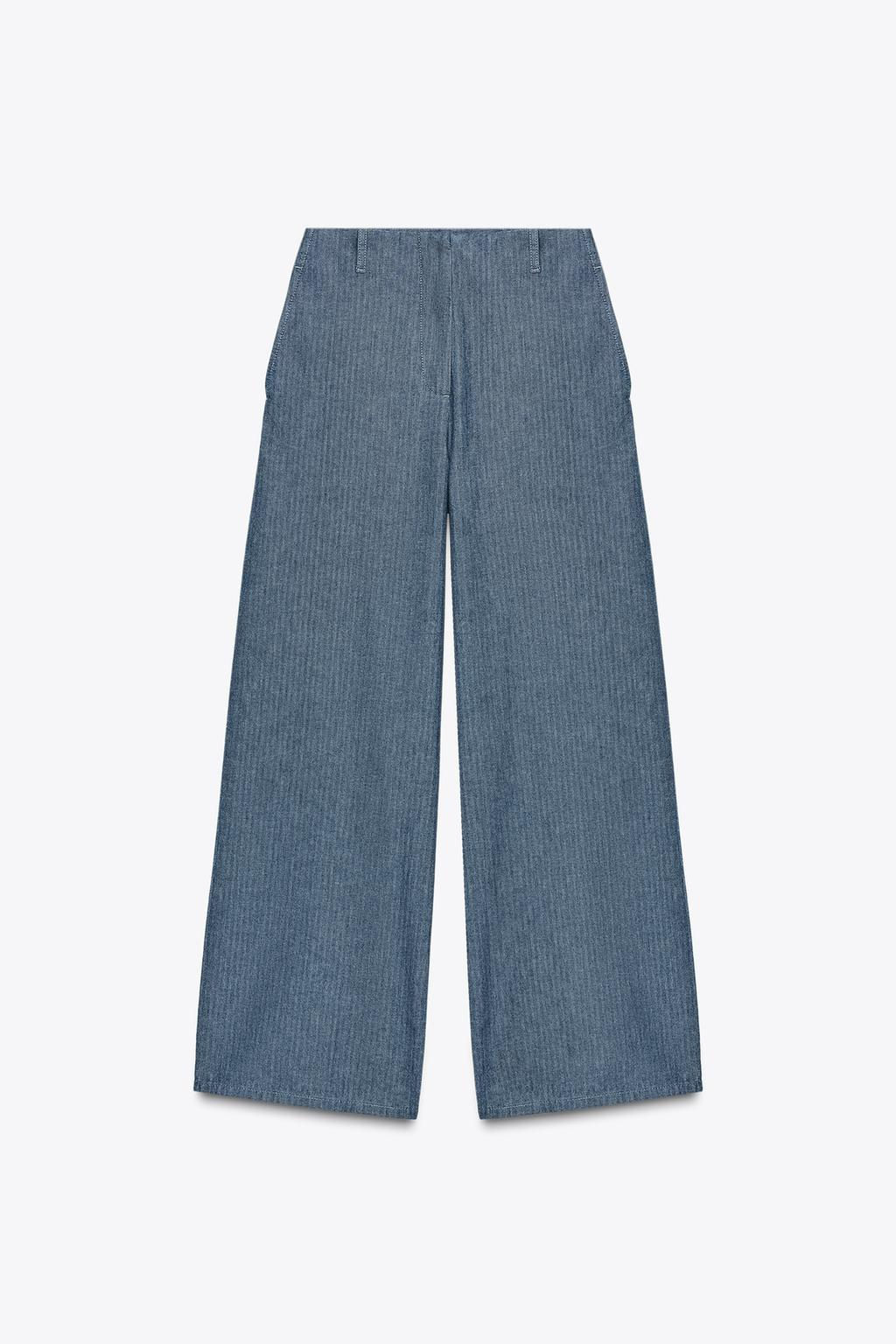 ZW COLLECTION RELAXED TROUSERS - Zara фото 6