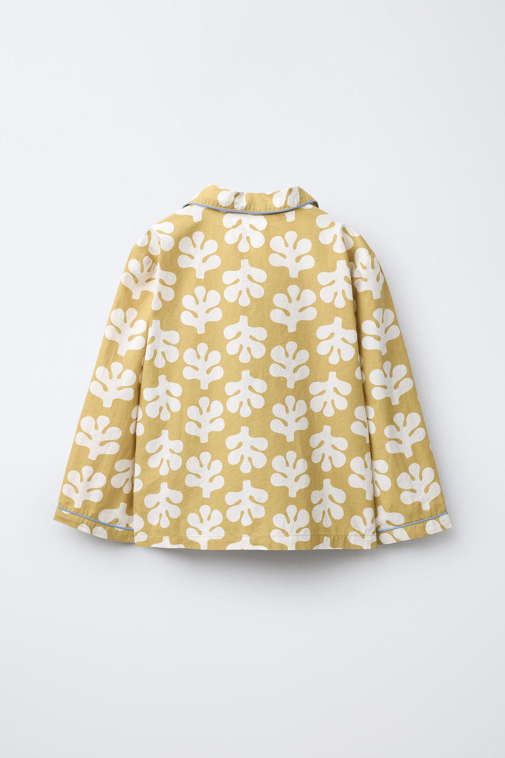 6-14 YEARS/ SHAPES PRINT SHIRT AND TROUSERS PYJAMAS