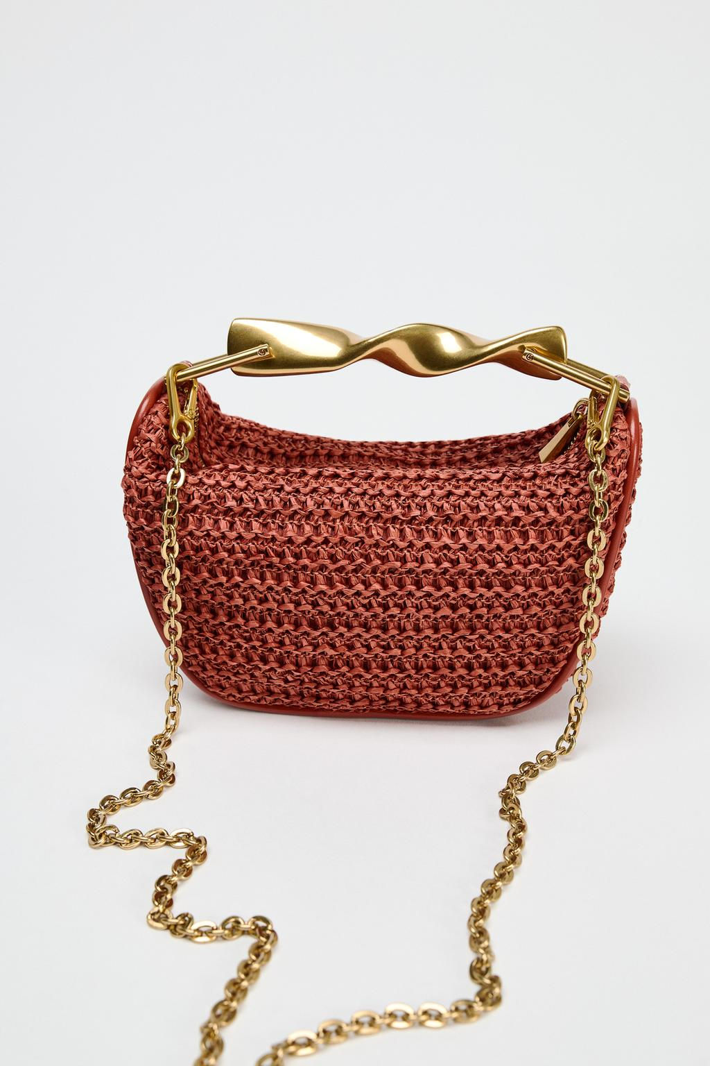 MINI BAG WITH METAL HANDLE - Zara фото 5