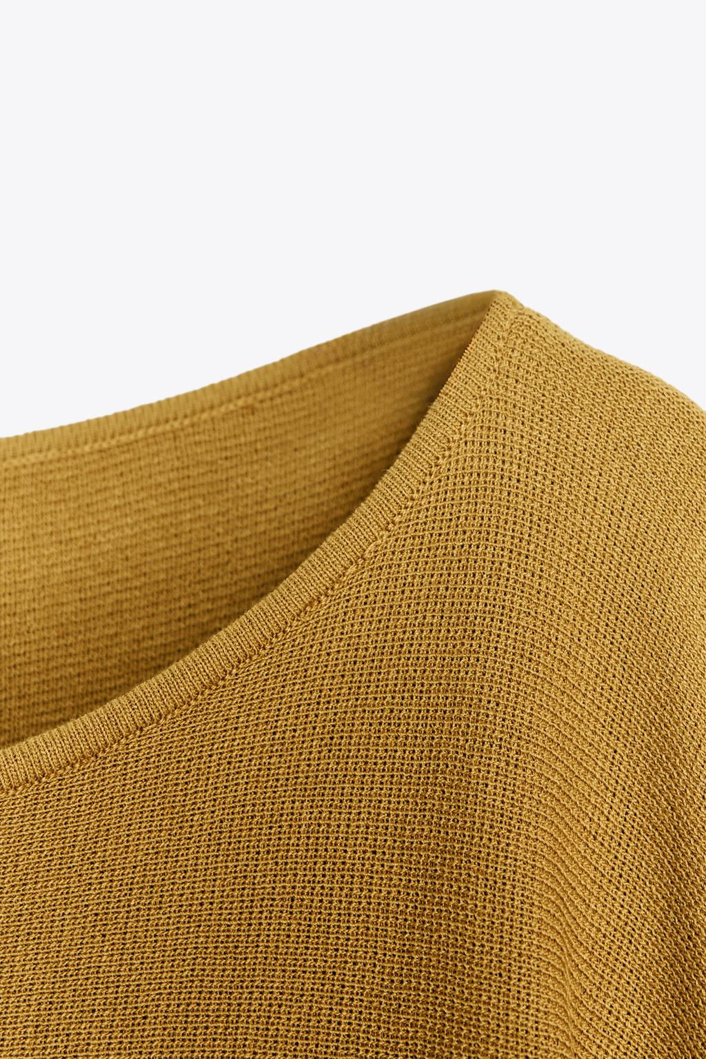 LAYERED KNIT TOP - Zara фото 9