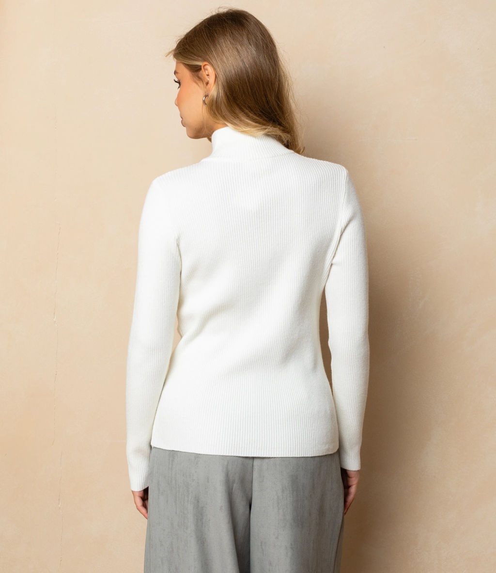 Джемпер #КТ033 (1), белый - Dommod фото 2