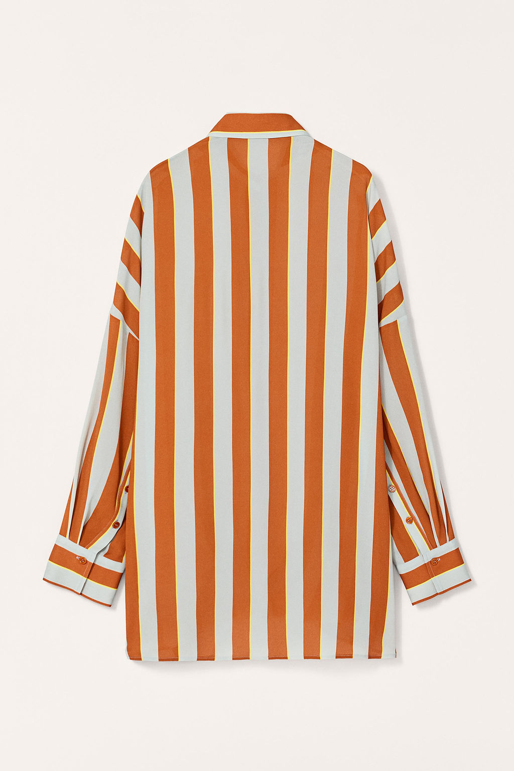 LIMITED EDITION STRIPED OVERSIZE SHIRT - Zara фото 13