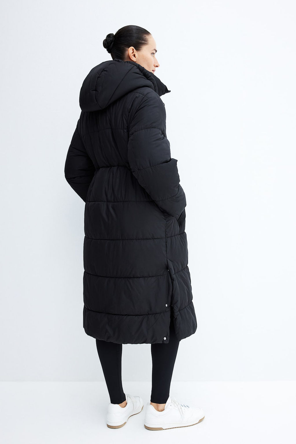 MAMA Hooded puffer coat - H&m фото 4