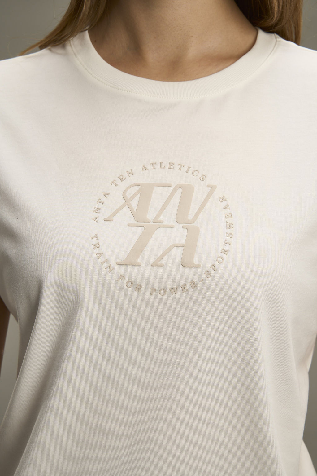 Футболка Белый TRN ESSENTIAL SS Tee - Anta фото 7