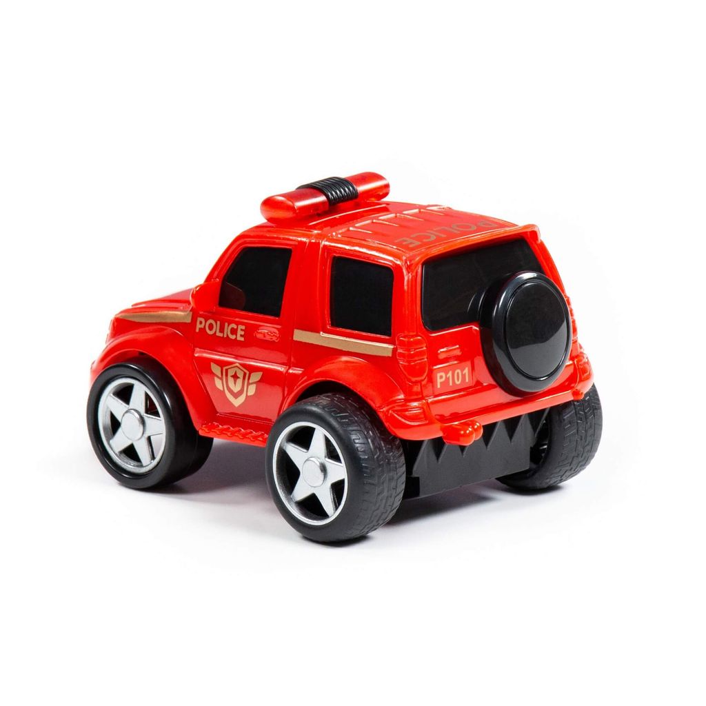 Крутой Вираж, автомобиль-полиция инерционный (в коробке) - Полесье фото 9