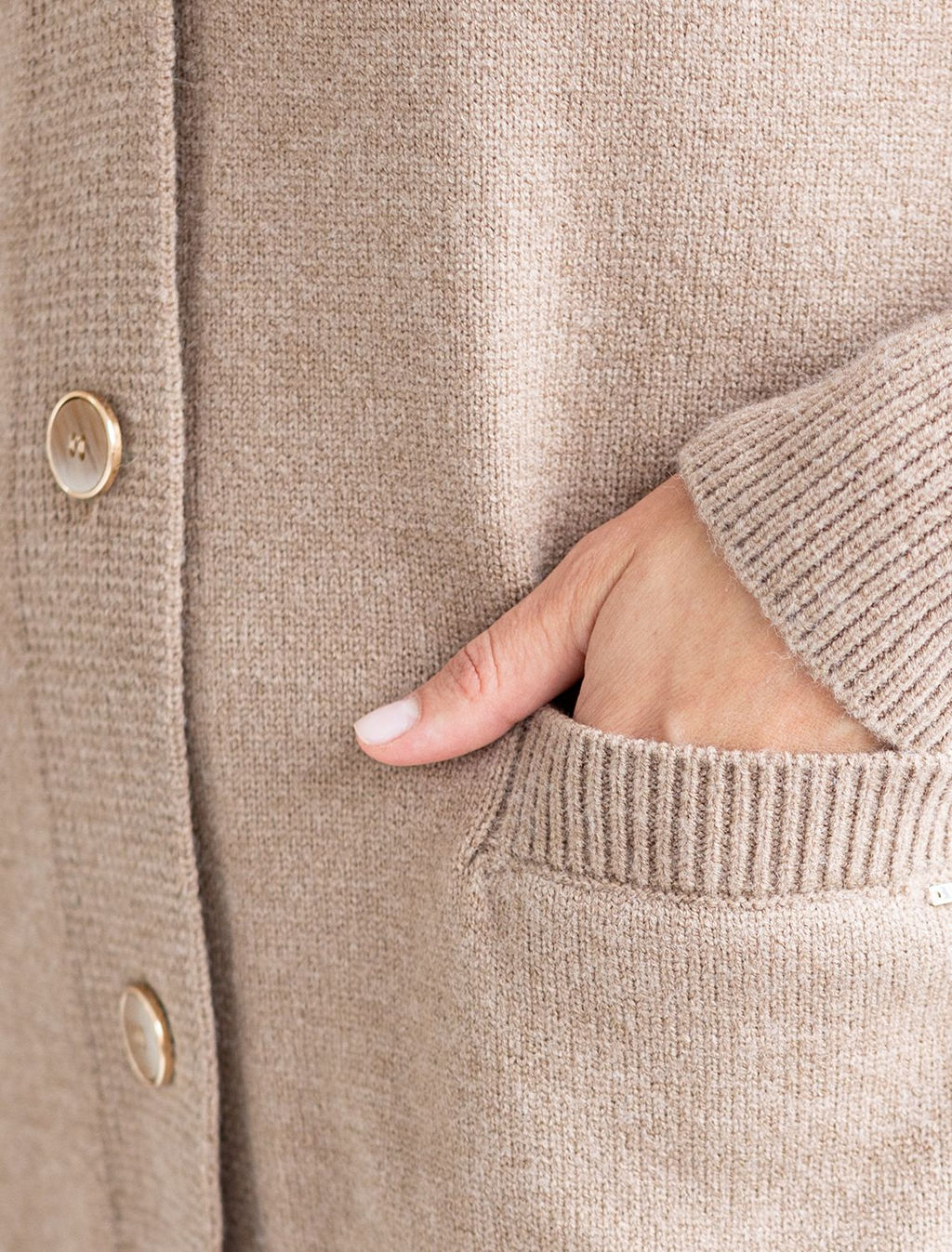 VILATTE / Кардиган из пряжи с кашемиром фото 3