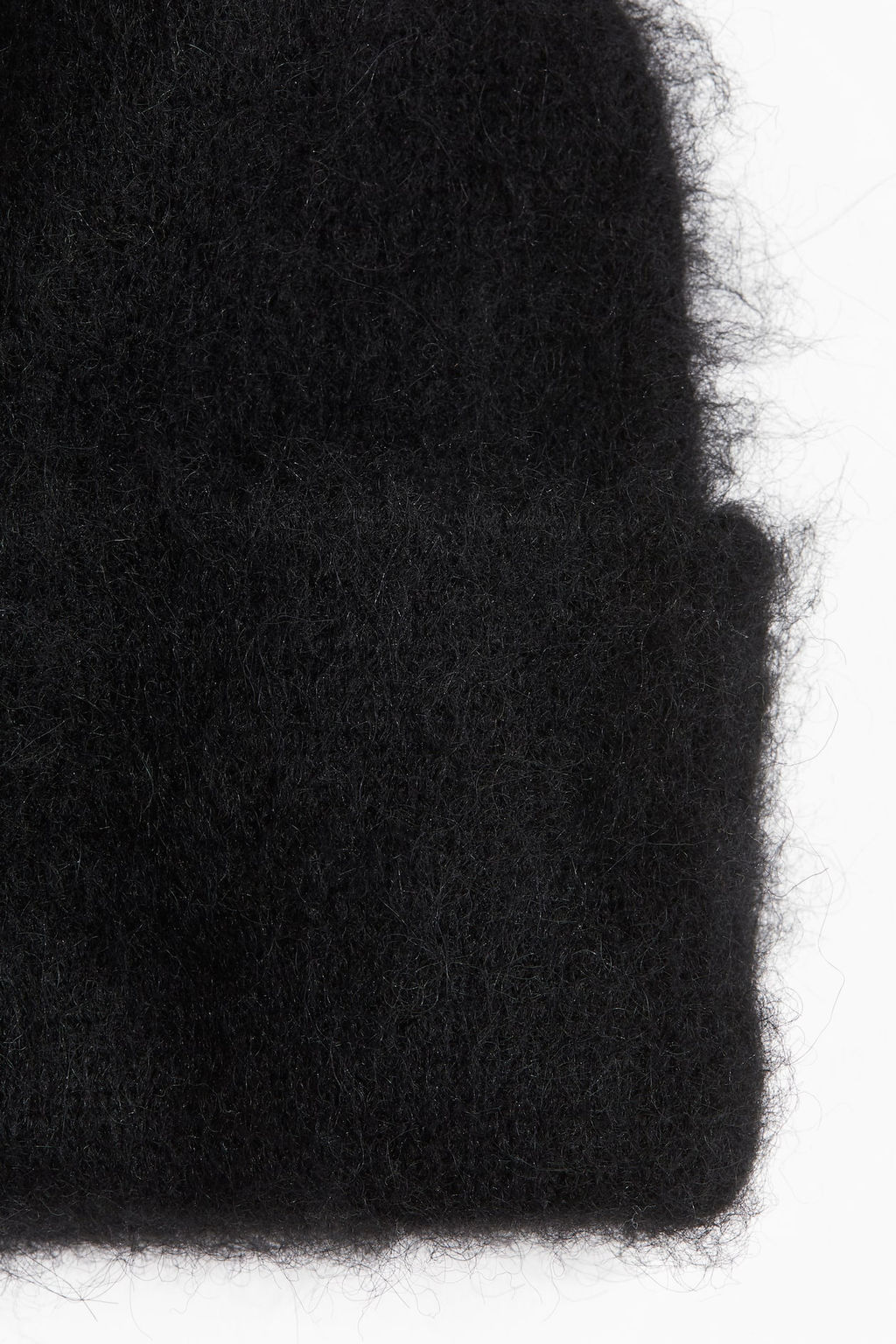 Gorro beanie en punto mullido de mezcla de lana - H&m фото 3