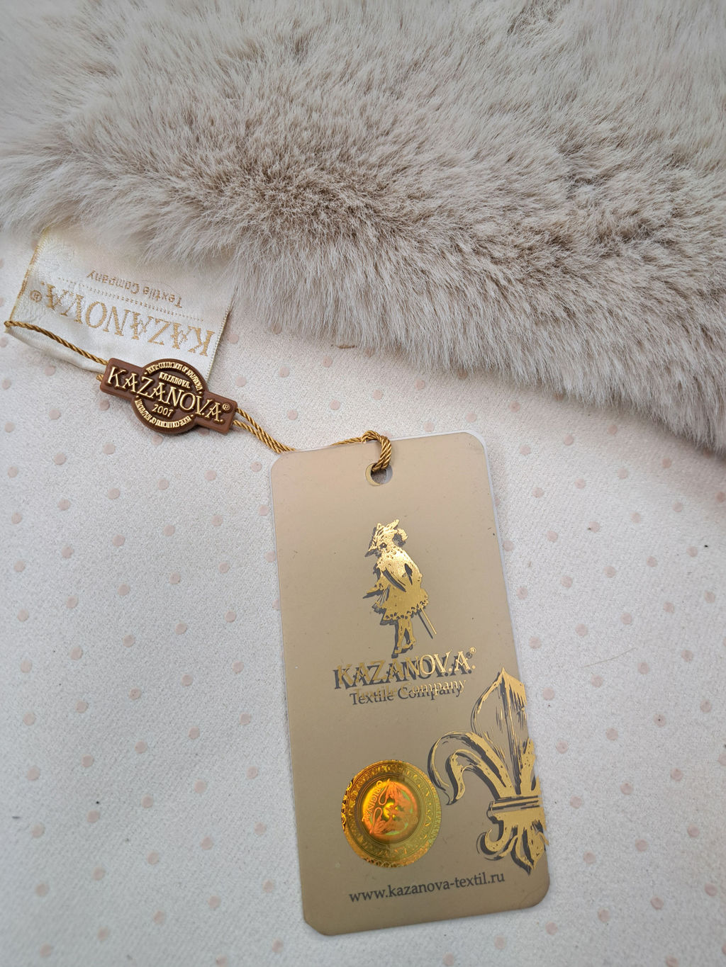 Коврик декоративный Rabbit (экрю) 80х120