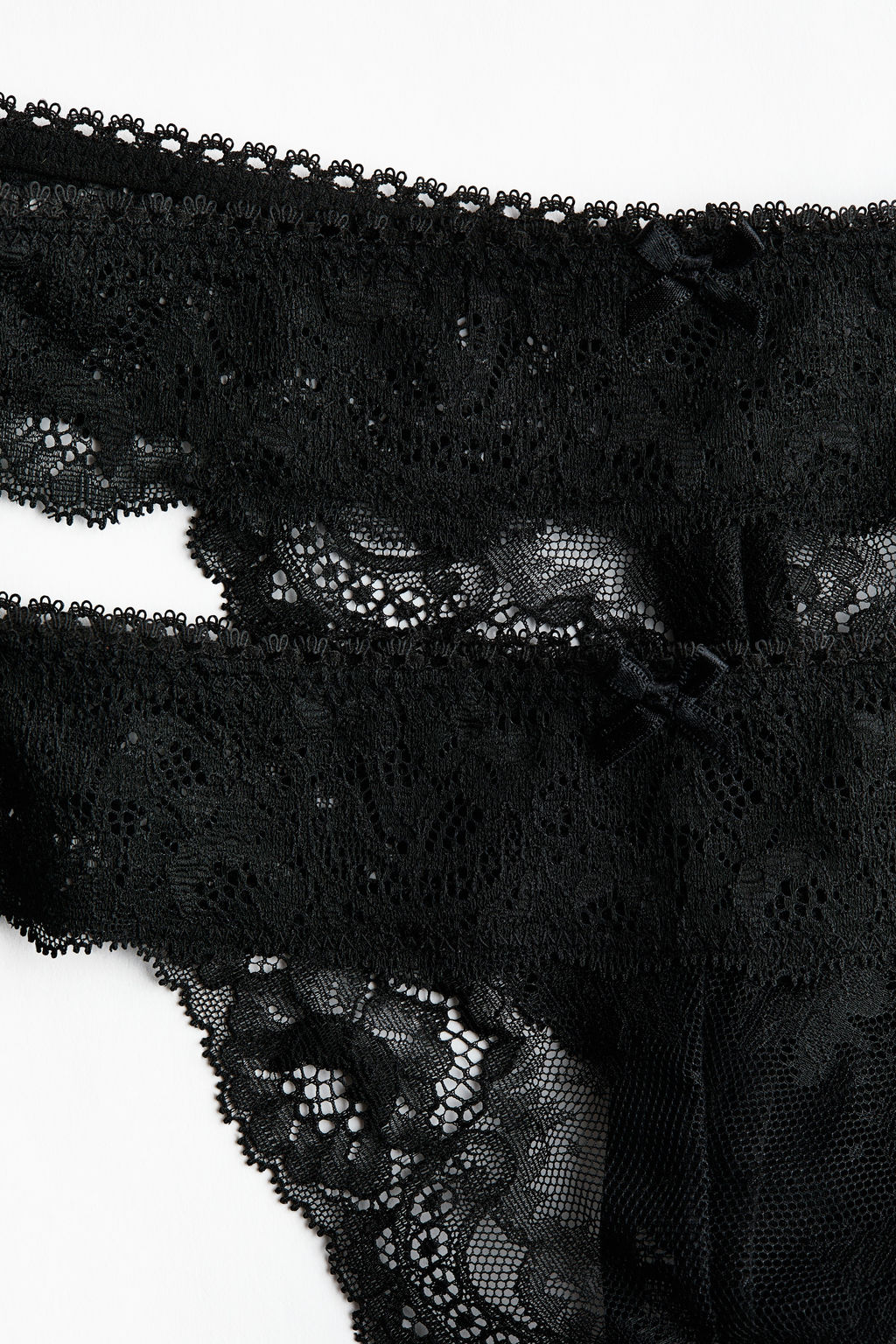 Pack de 2 bragas thong de encaje - H&m фото 6