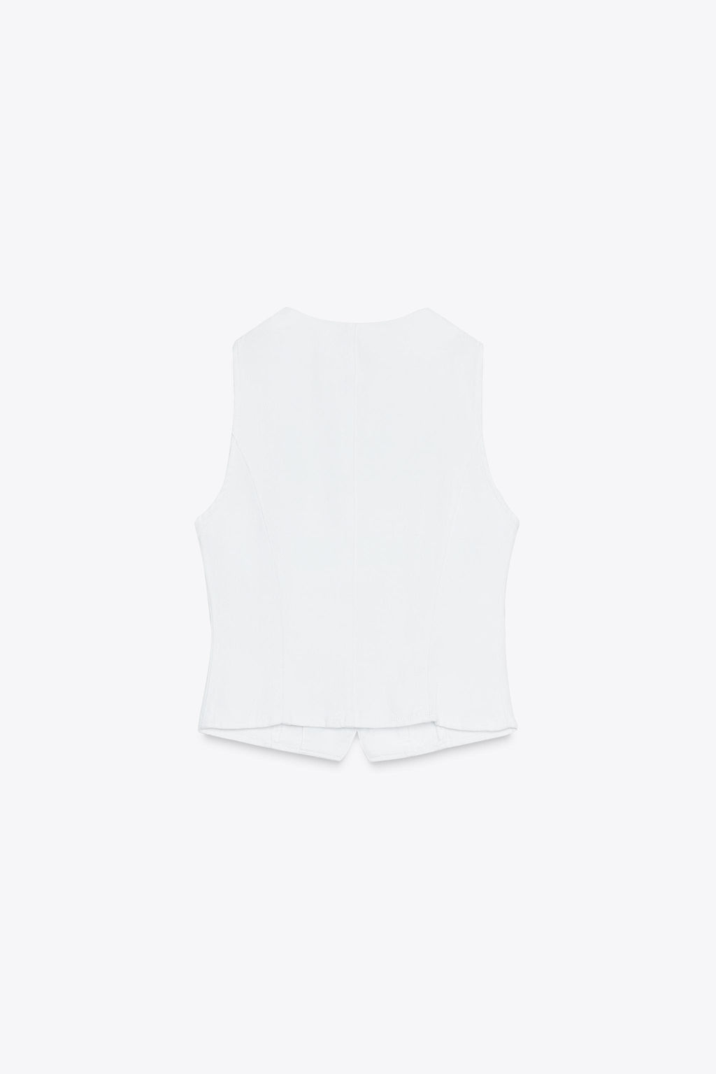 Z1975 DENIM WAISTCOAT WITH GOLD BUTTON - Zara фото 25