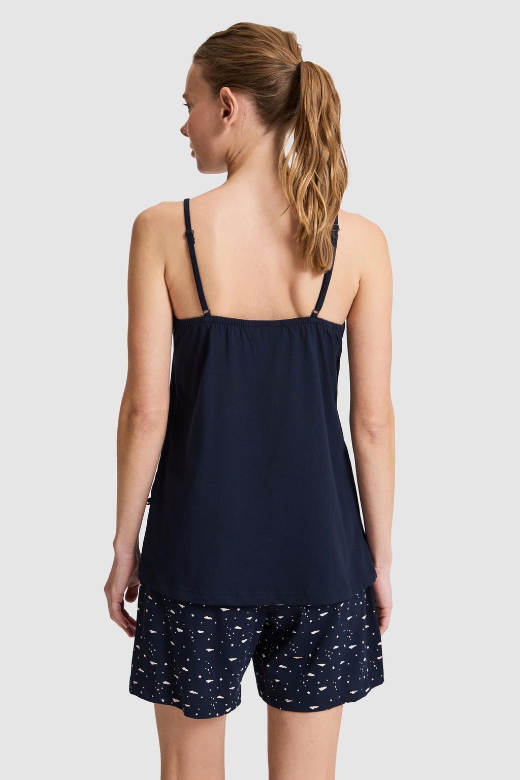 Kad_n Lacivert Pijama Tak_m_