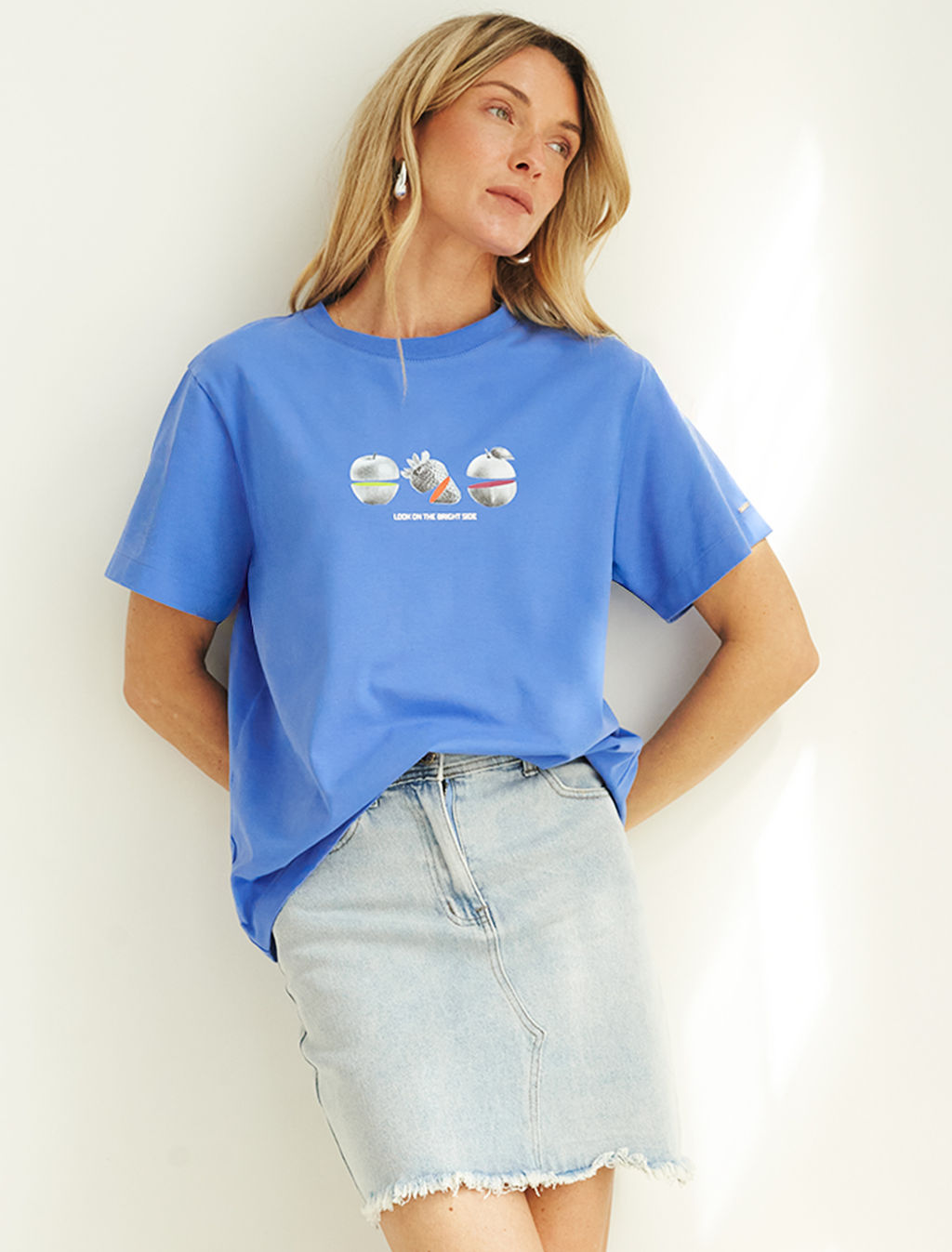 Футболка из премиального хлопка с авторским принтом - Vilatte фото 5