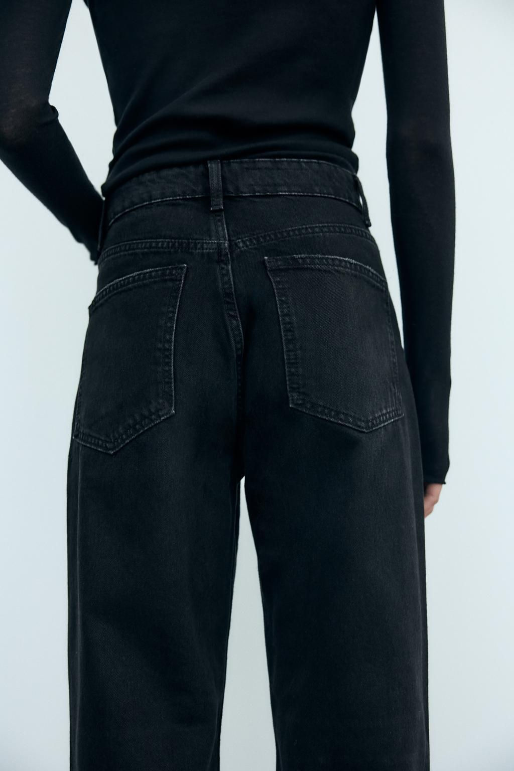 TRF MOM FIT HIGH-WAIST JEANS - Zara фото 17