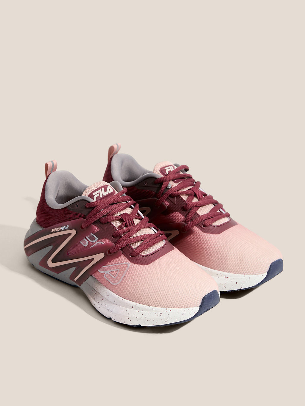 Женские кроссовки FILA NEON 2.0 W Артикул 4563447, бордовый  фото 2