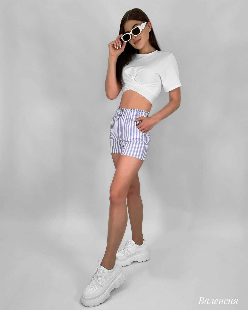 Шорты Валенсия (голубой) One Size - Nadi bordo фото 2