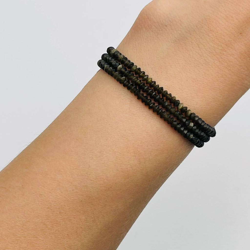 Бусины для украшений из Обсидиана