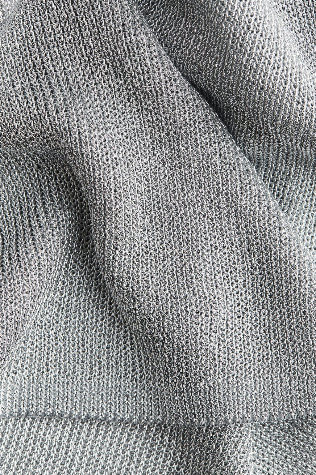 Metallic knitted T-shirt - H&m фото 8