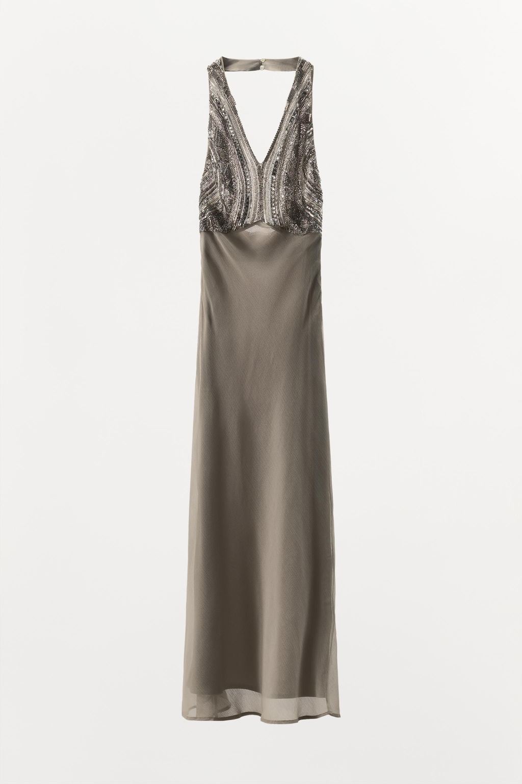 LONG EMBROIDERED DRESS - Zara фото 6