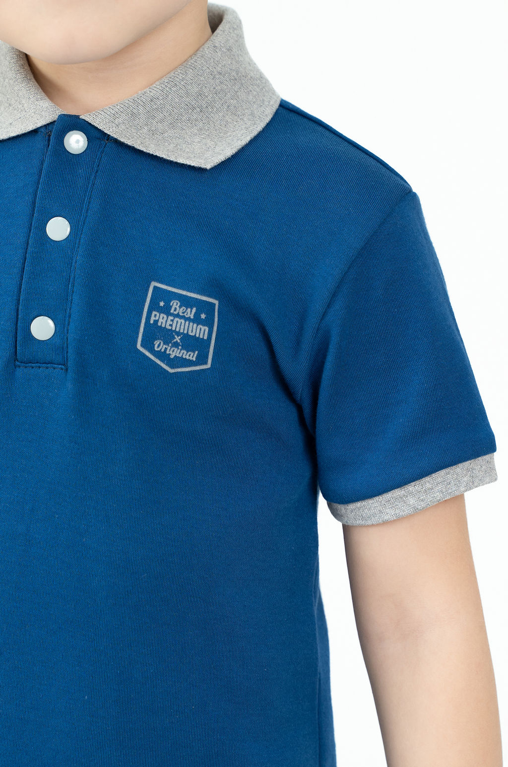 Детская футболка поло индиго оригинал