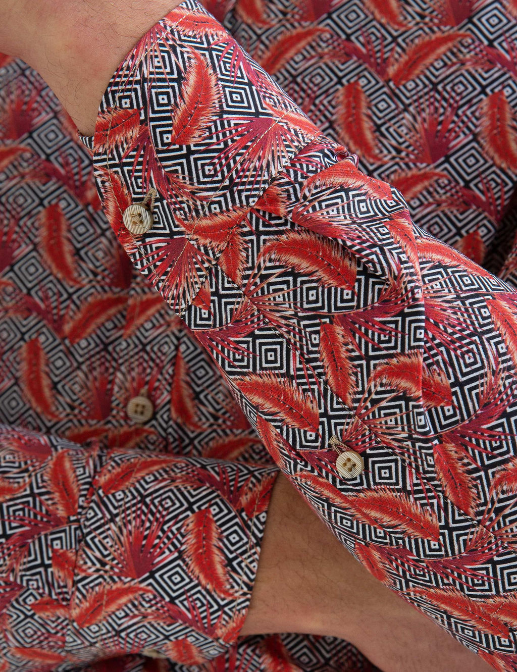 Turuncu Slim Fit Uzun Kollu G_mlek