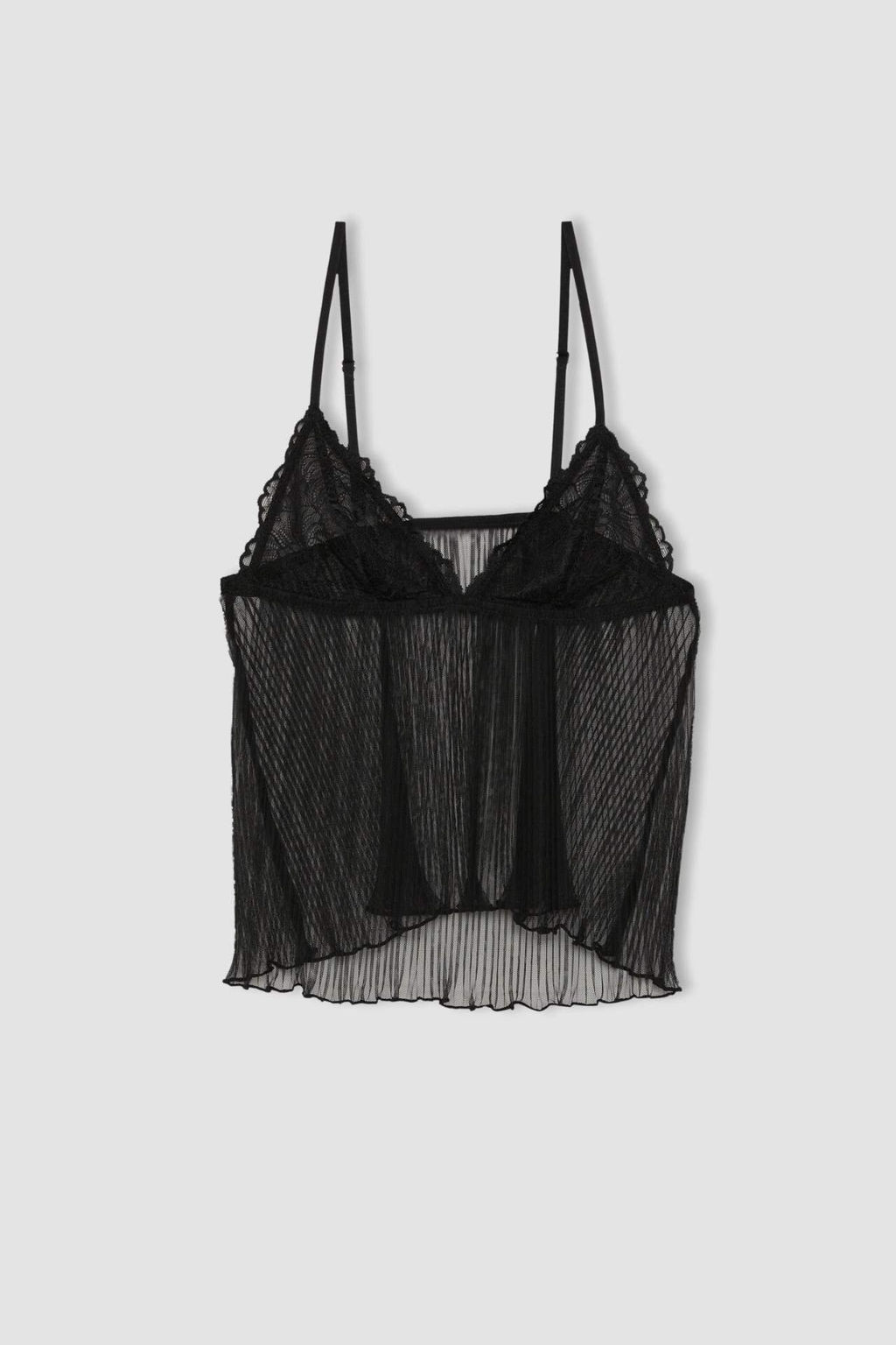 Fall in Love Y?lbas? Temal? Triangle Dantelli K?rm?z? Ust - Defacto фото 2