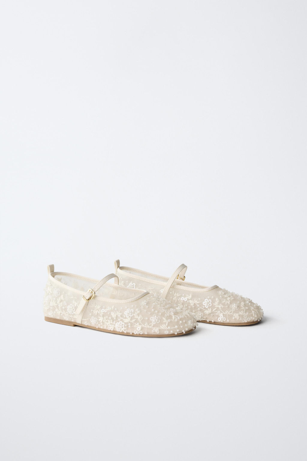 BAILARINA PERLITAS / Blanco Crudo - Zara фото 2