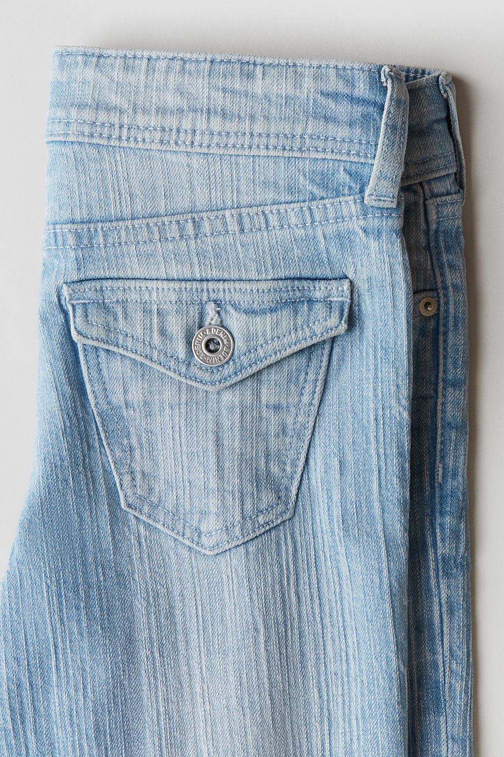 Slim Fit Flared Leg Jeans - H&m фото 4