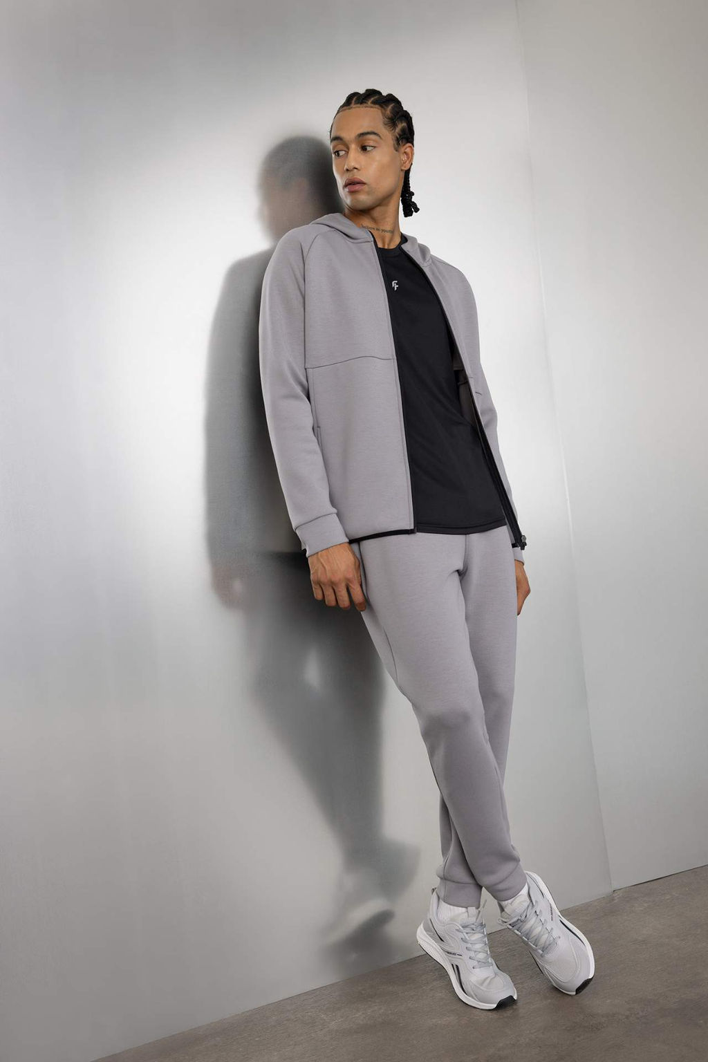 DeFactoFit Jogger Esofman Alt? Slim Fit Dar Kesim Skuba Dalg?c Kumas Lastikli Paca Beli Bagc?kl? Cepli  фото 5