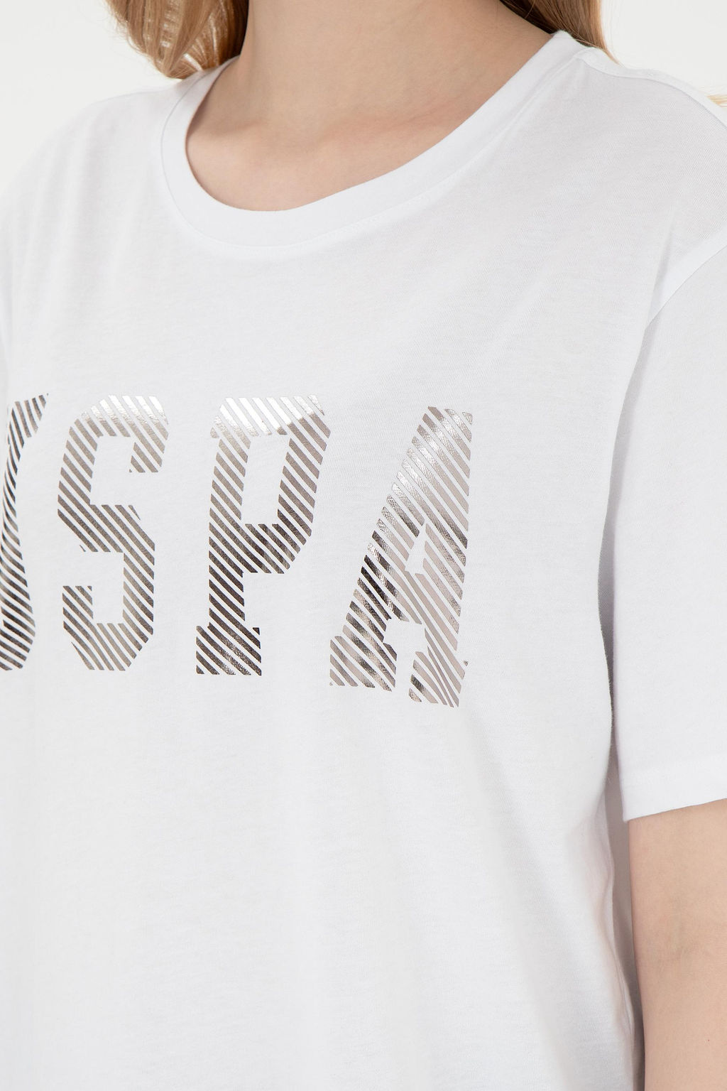 Kad_n Beyaz Basic Ti__rt Sepette S_rpriz _ndirim - U.s. polo assn фото 7