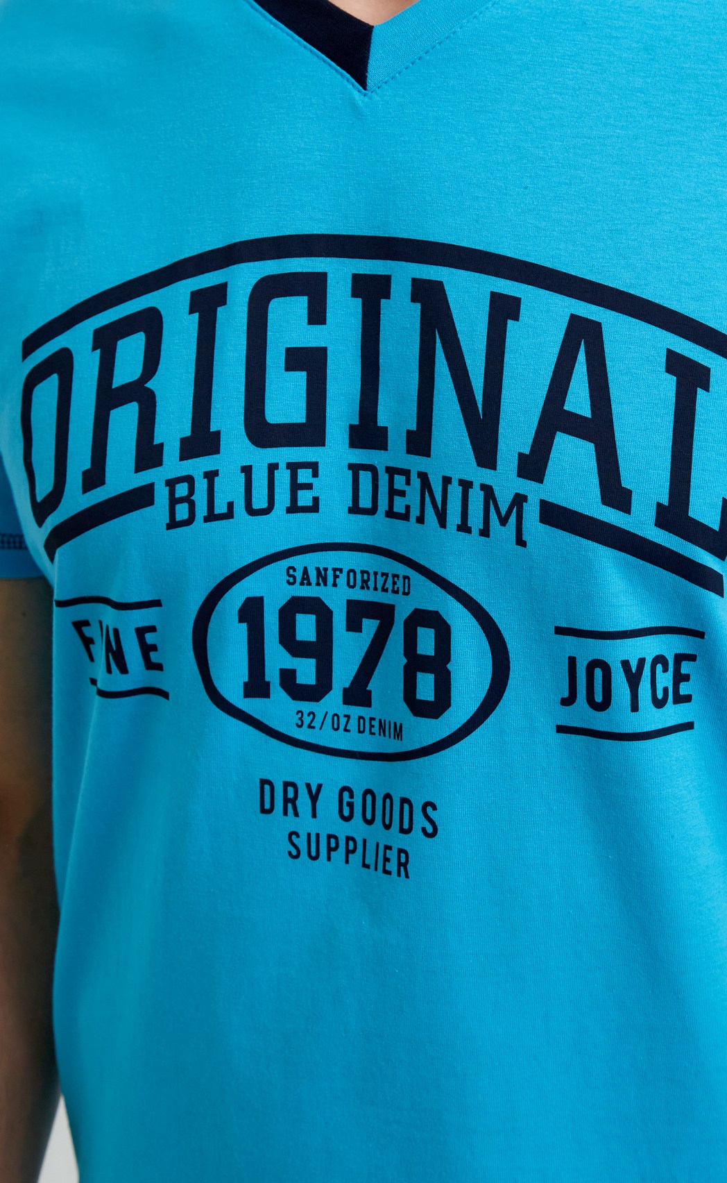 Футболка F911-06-310 turquoise - Fine joyce фото 6