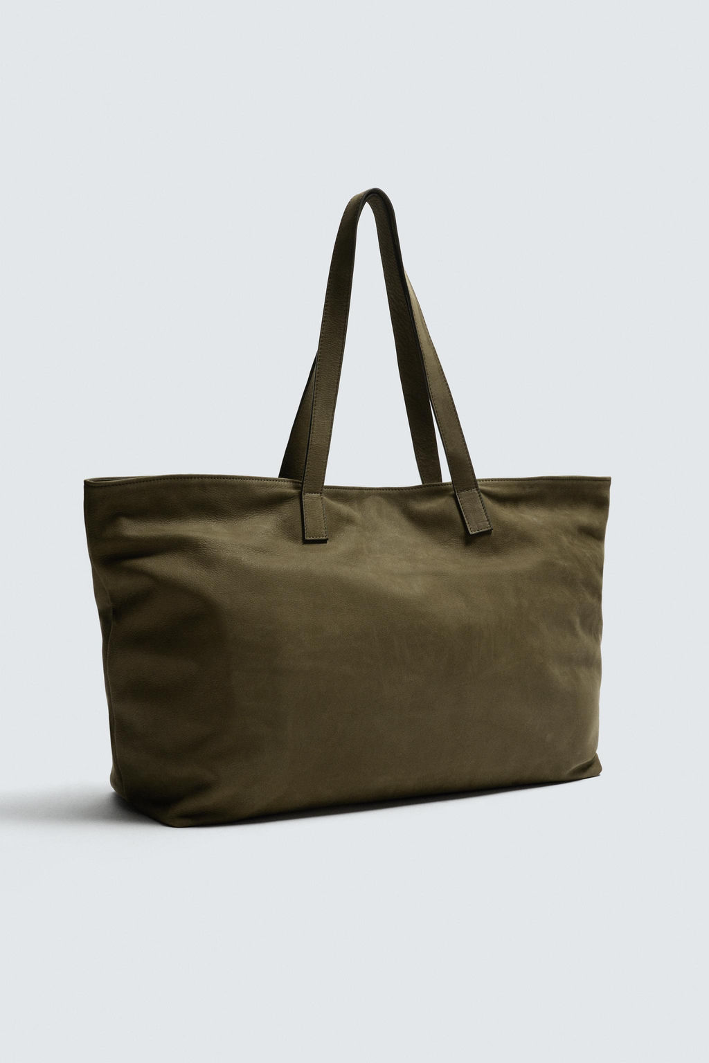 LEATHER TOTE BAG - Zara фото 4