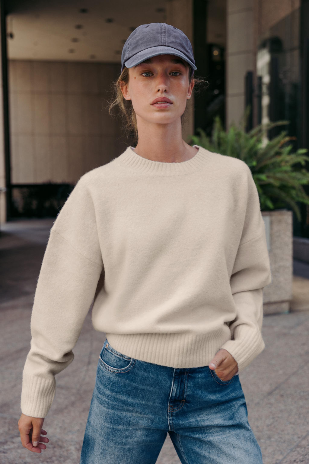 SOFT PLAIN KNIT SWEATER - Zara фото 8