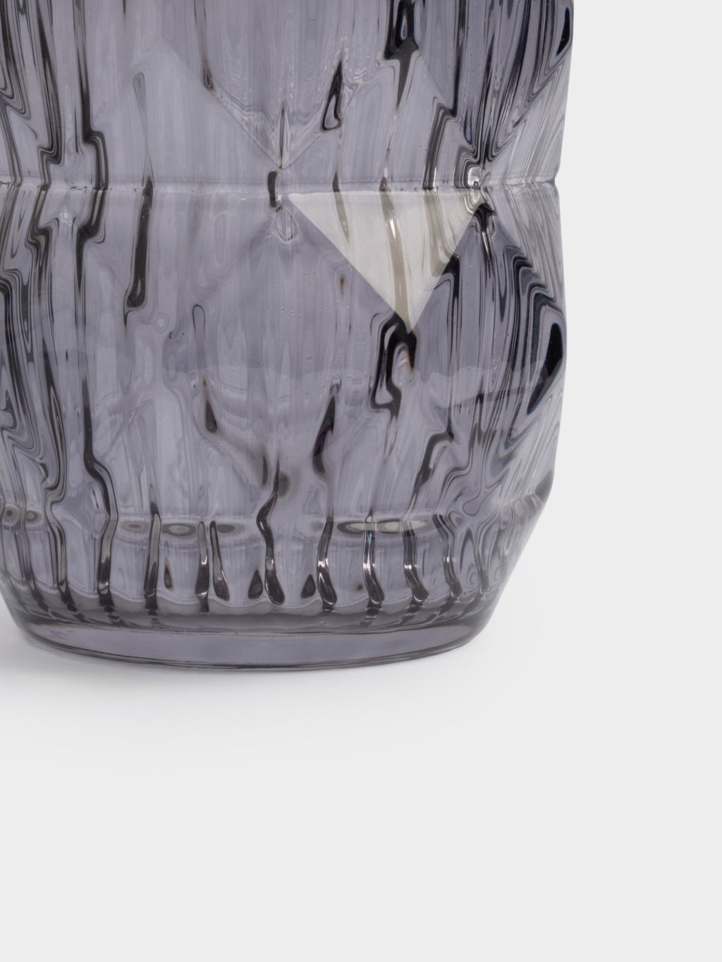 Ваза для цветов, 23 см, стекло, серая, Сanto - Anna lafarg фото 8