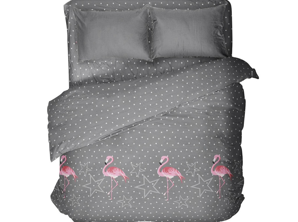 1378/0-БЧ Простыня 220*145 "Фламинго" рис. 601301