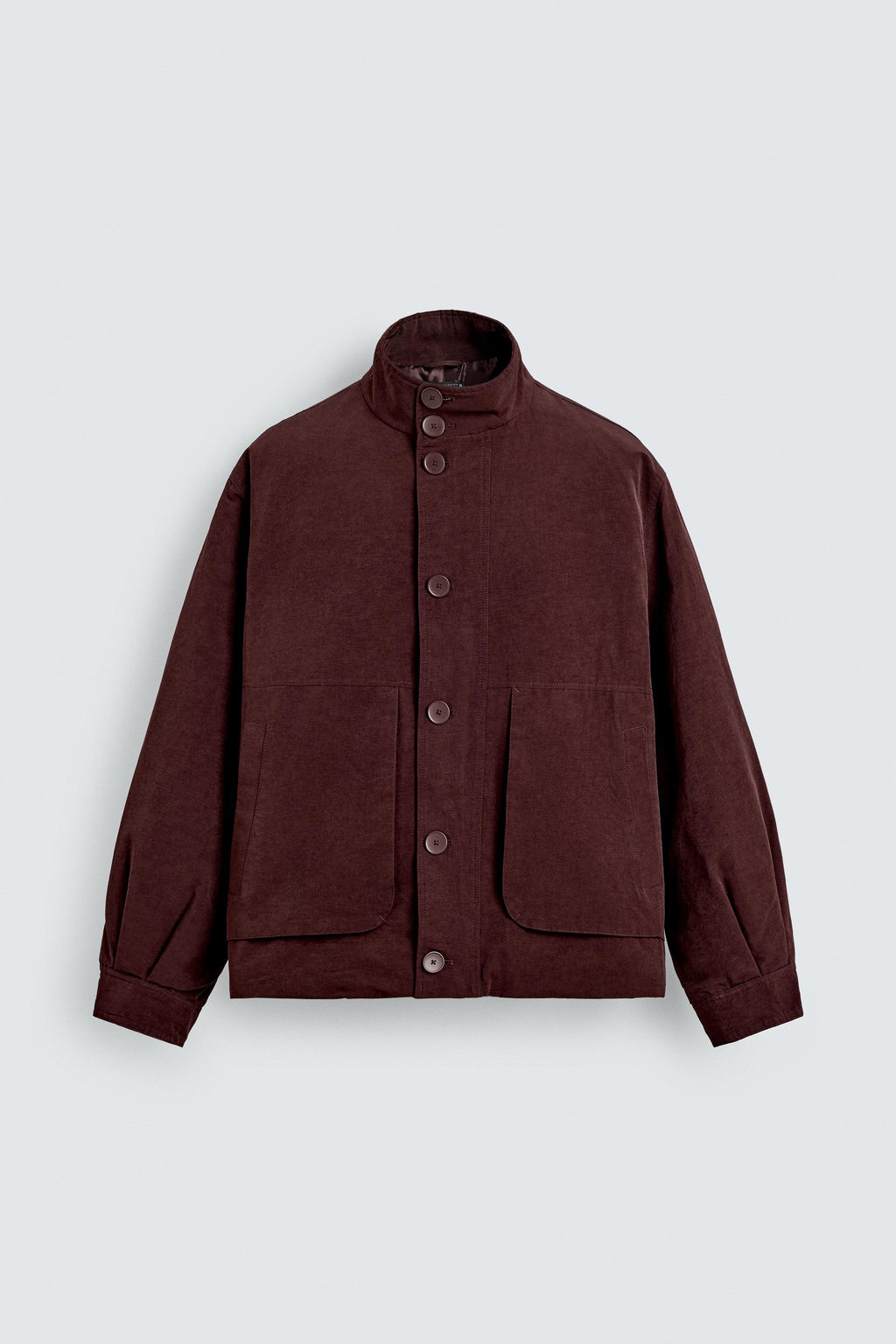 BOXY FIT POCKET JACKET - Zara фото 8
