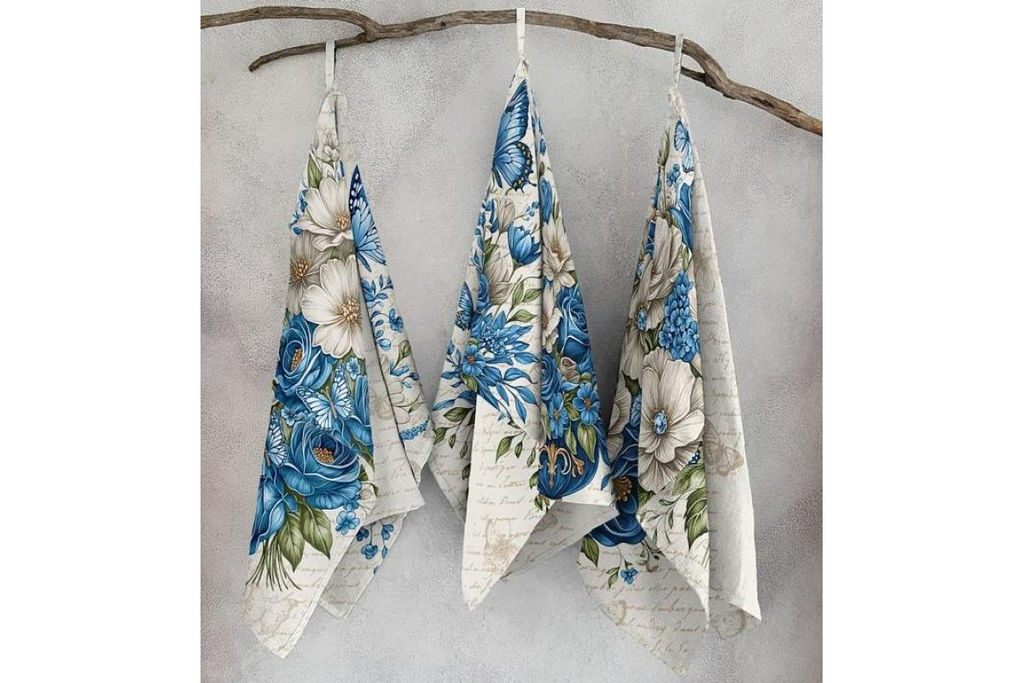 10 шт Полотенце Рогожка-Купон арт. РК 227 тк (29351-1) - Наталья-текстиль фото 3